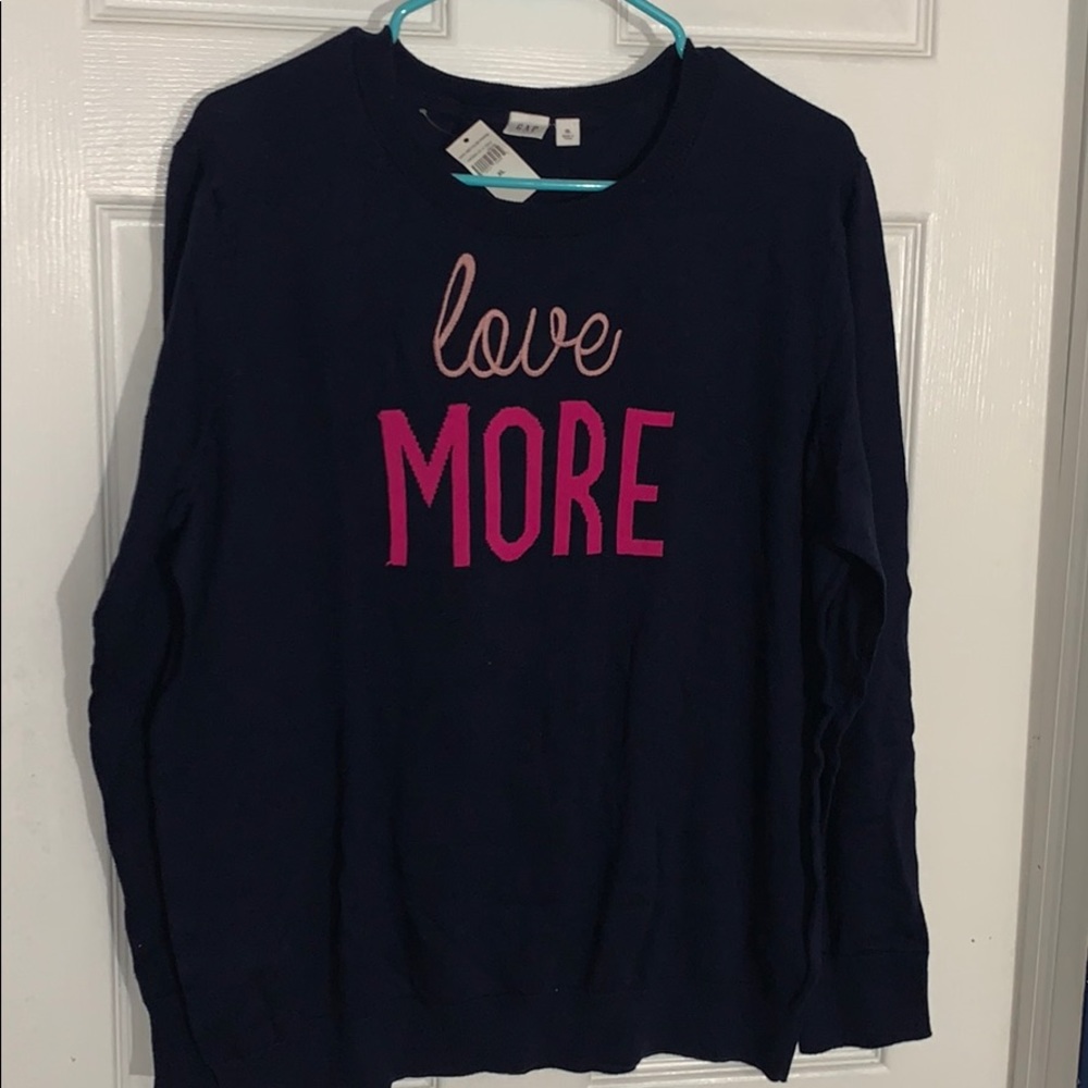Graphic Crewneck Pullover Sweater